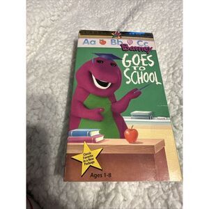 Barney -‎ Barney Goes to School (VHS, "classic favorite)